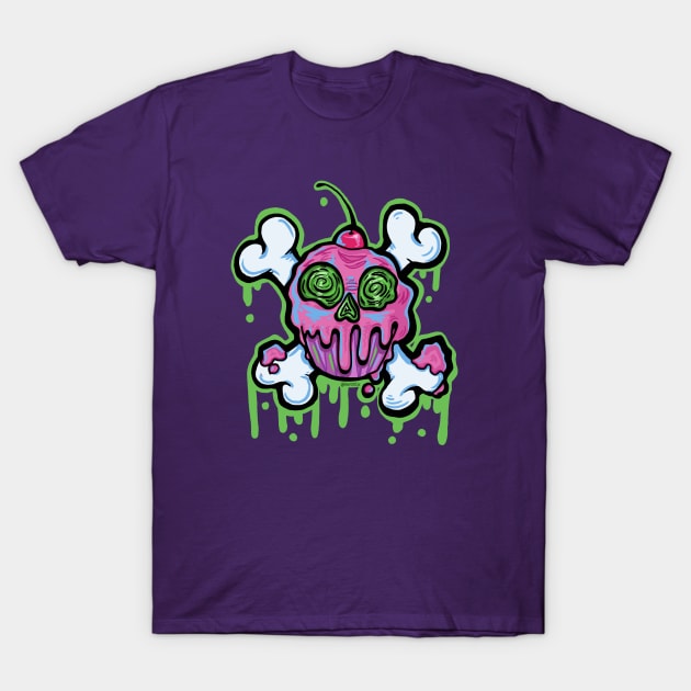 Poison Cupcake T-Shirt by Bat13SJx